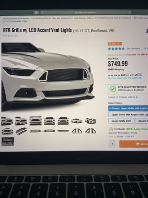 rtr grille w led accent vent lights for sale in miami fl offerup offerup