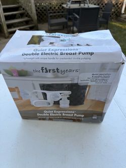 The First Years Quiet Expressions Double Electric Breast Pump