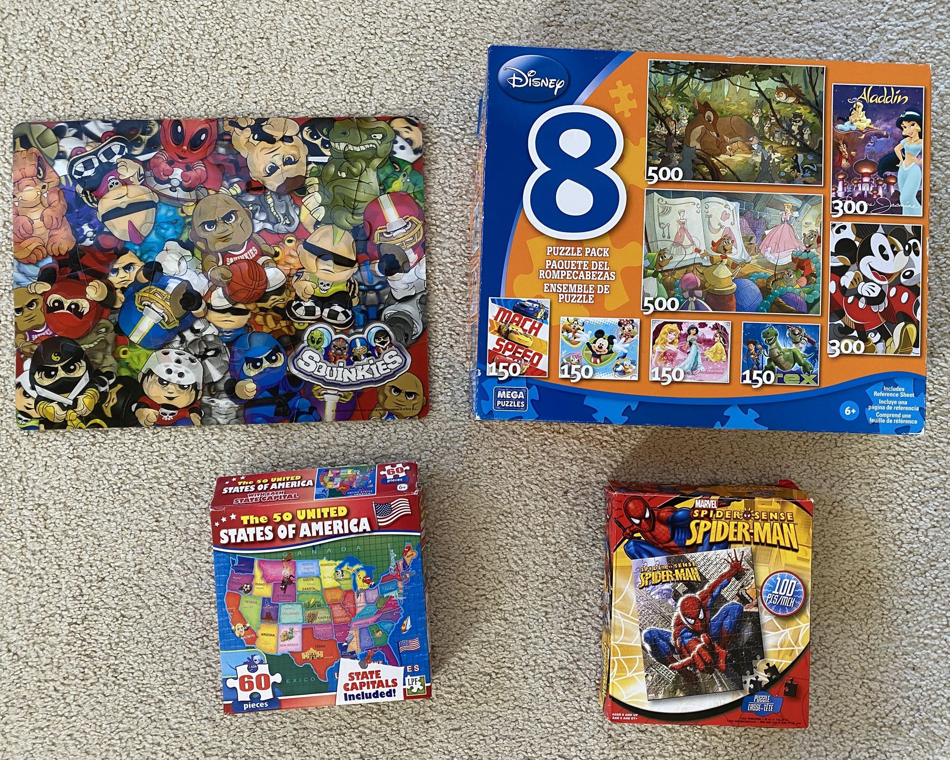 Lot Of 11 Sets Of Puzzles