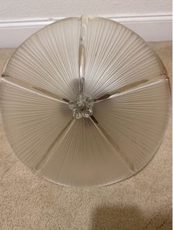 Vintage art deco glass ceiling light
