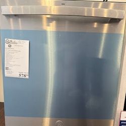 GE 24" Fingerprint Resistant Stainless Steel Top Control Dishwasher