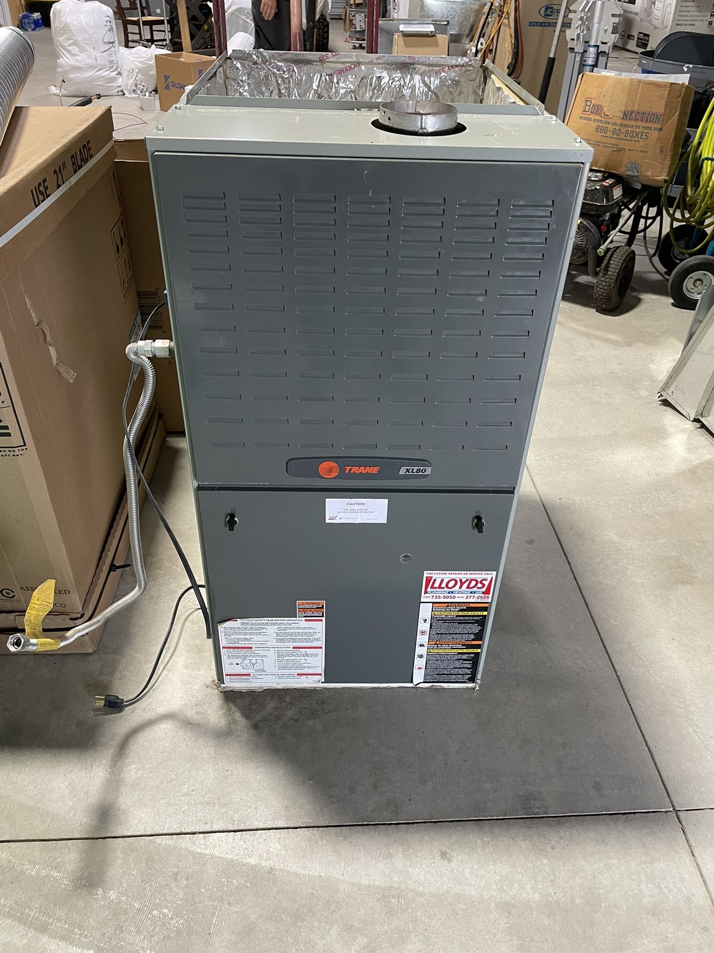 Trane 100 ,000 BTU Furnace
