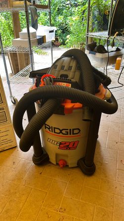 RIDGID Big 20 Gallon Wet/Dry Vac