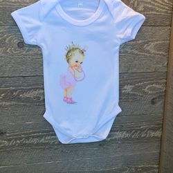 Custom Made Baby Onesies Screen Printed By Sublimation Made To Order