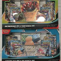 Snorlax Incineroar EX Collection Box - Pokemon