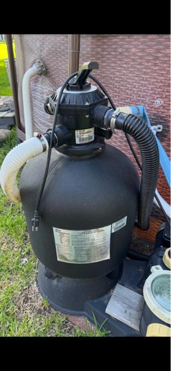 Above ground sand pump