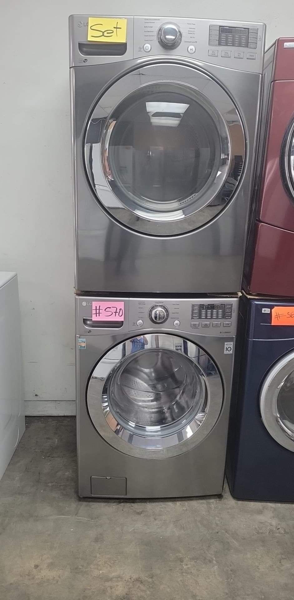 Washer And Dryer Stainless Steel