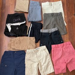 6T Boys Shorts & Long Pants & Disney Jacket