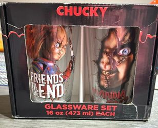 Chucky Glass Cups Play 2 & 3
