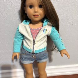 Joss 2020 girl of the year American girl doll 18 inch doll brunette