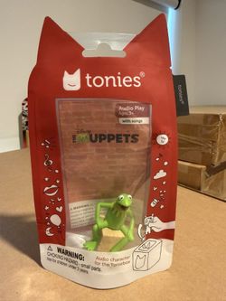 Tonies Disney Muppets Kermit the Frog Audio Character Story Song Music Toniebox