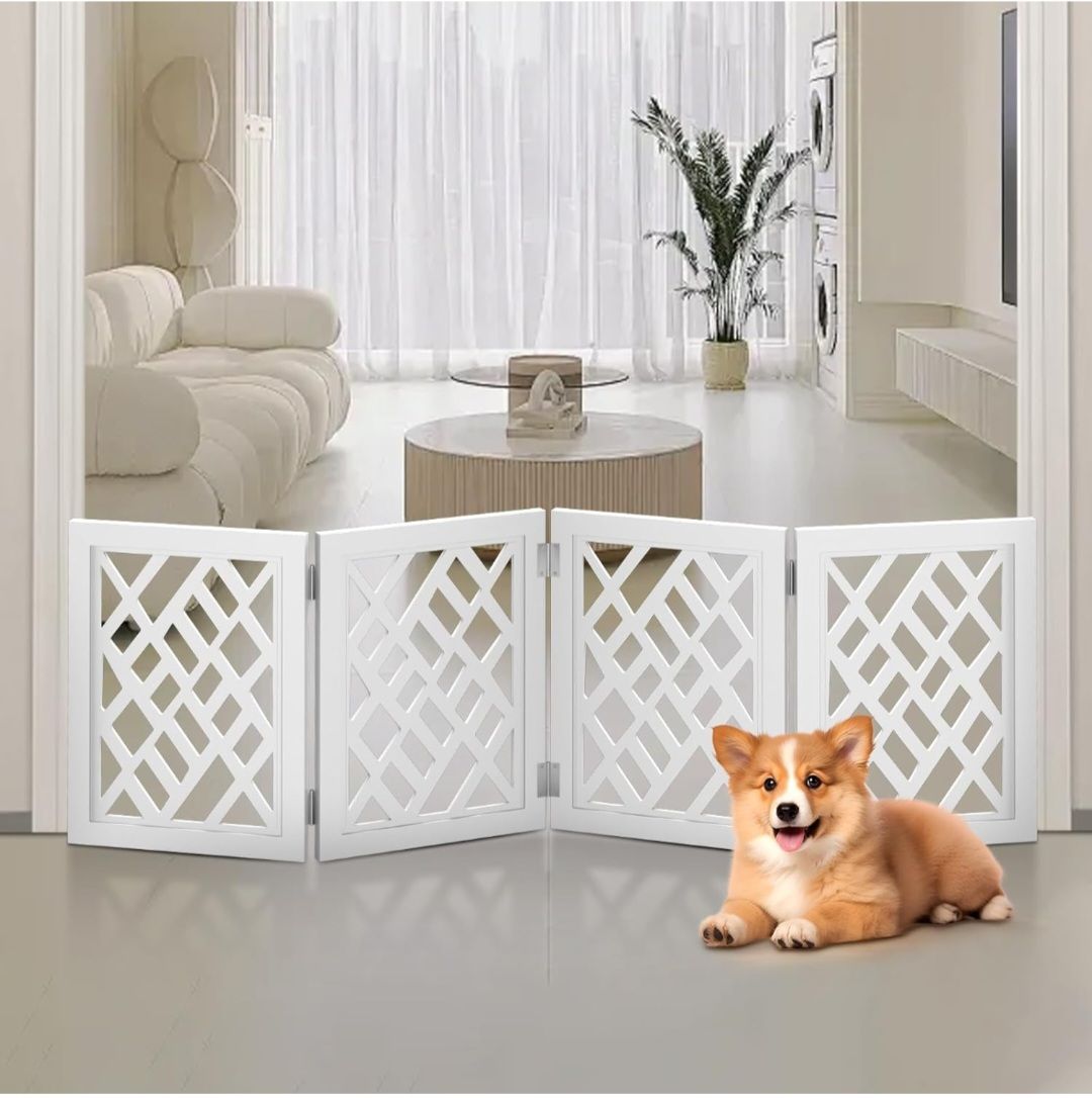 New 16" Short freestanding Dog Gate 41"