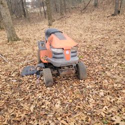 2 For Cheap  Husqvarna Riding Mowers . 