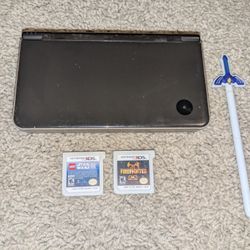 DSi XL Black + Bronze