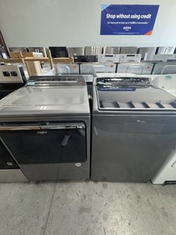Washer And Electric Dryer 