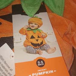 Pumpkin Halloween costume Infant