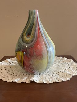 Gorgeous Large Vetreria Fratelli Toso Murano Vase