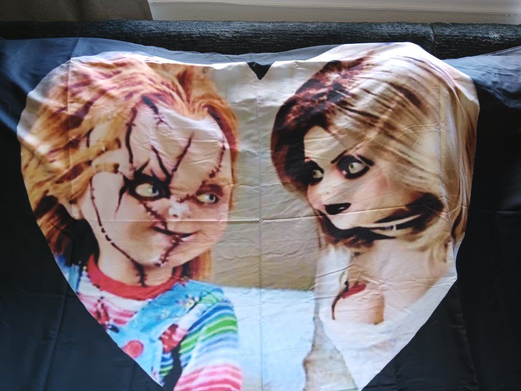 Chucky And Bride Of Chucky Tapestry 