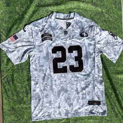 S.F 49ers Jersey - Salute To Service  - Brand New