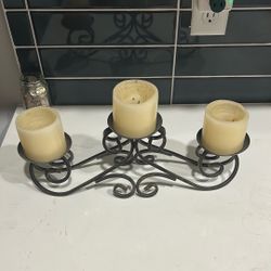 3 Candle Holder - Decorative 