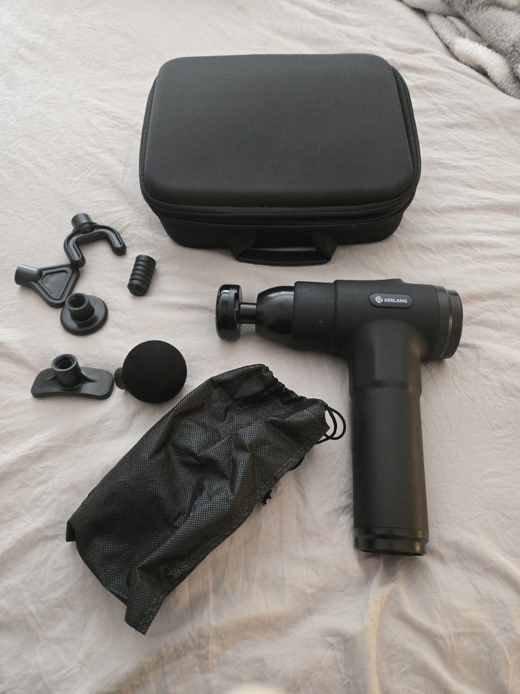 Deep Tissue Heated Massage Gun
