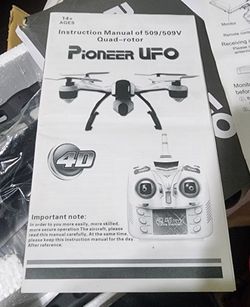 Drone Pioneer UFO 2.4GHz JD509 For Sale