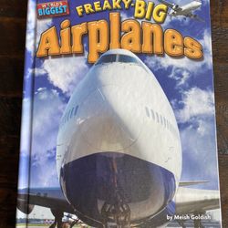 📘Children’s Book - Freaky-Big Airplanes - Hard Cover (NEW)
