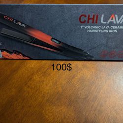 CHI LAVA 1" VOLCANIC LAVA CERAMIC HAIRSTYLING IRON