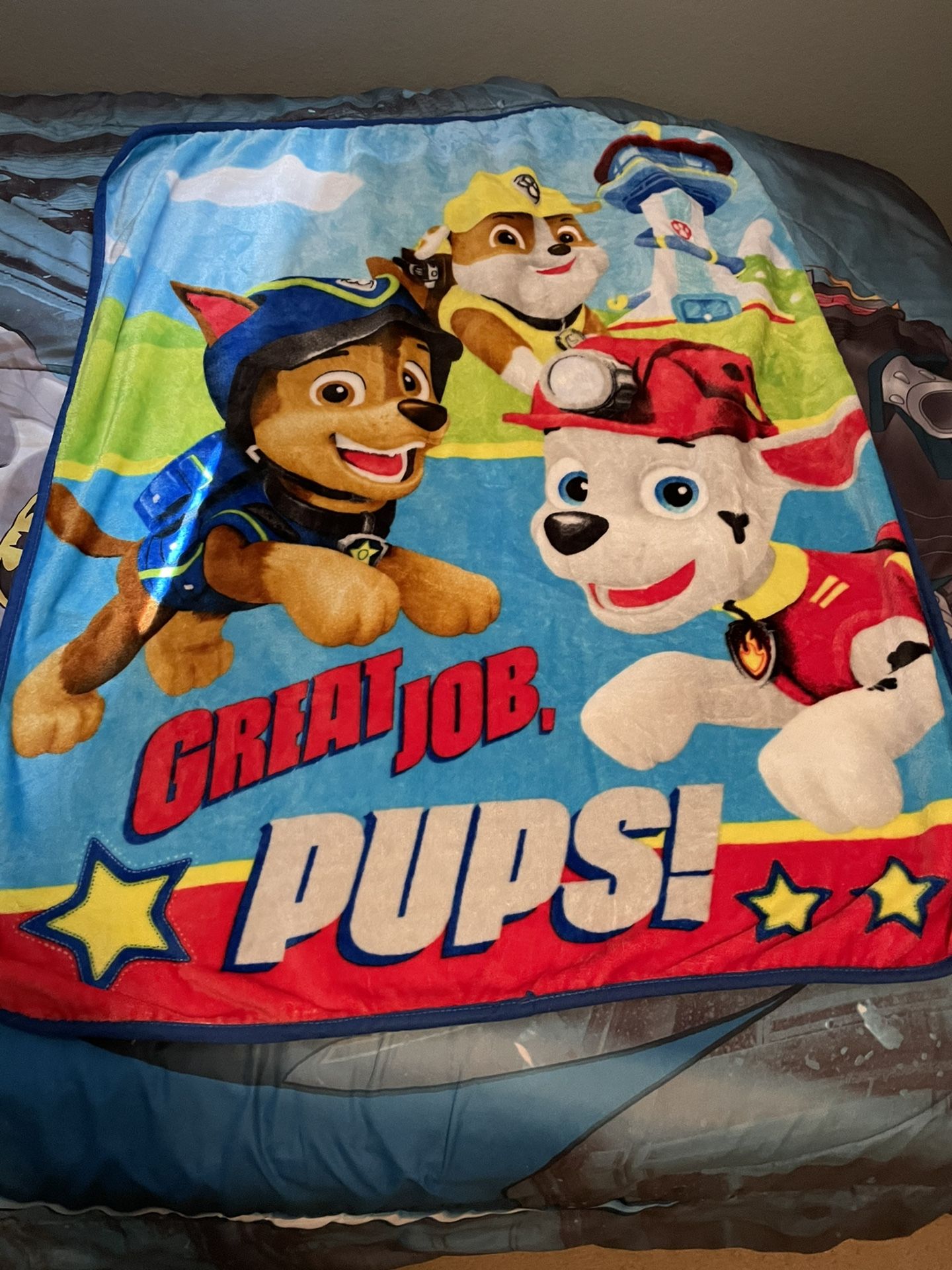 Paw Patrol Light Blanket