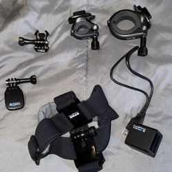 GoPro Mounts & Battery Charger, Head Mount Accessories 