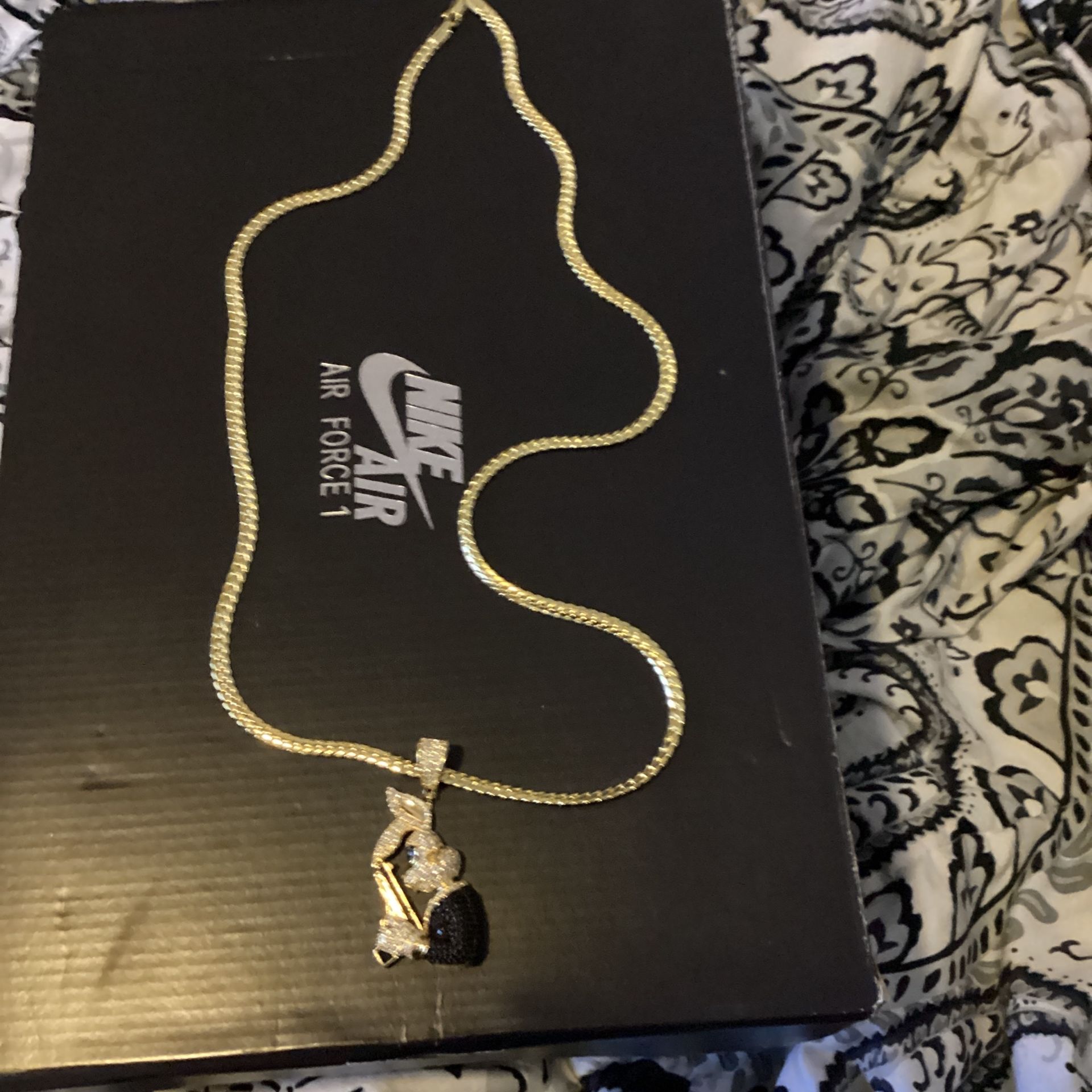 14k Gold Filled Chain With Pendant