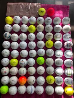 Batch#126 - 74 premium & mixed highly playable GOLF balls