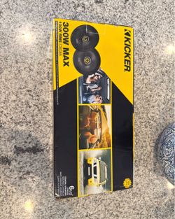 Kicker CSC65 6.5" Coaxial Car Speakers