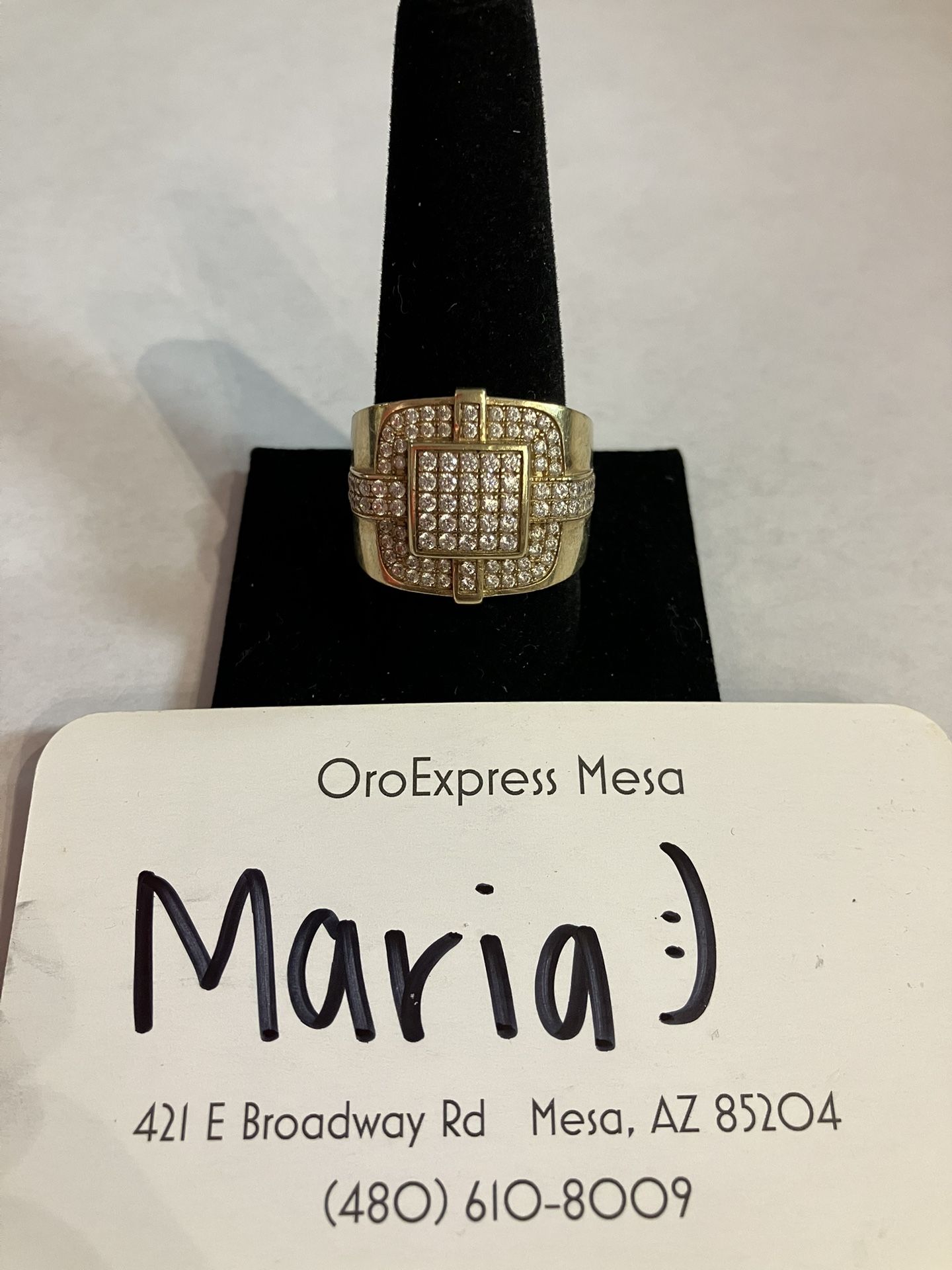 10k YG Men’s Ring #108944-1 MGC