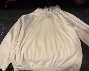 All white nike hoodie XXL
