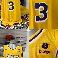 Anthony Davis Lakers Jersey L