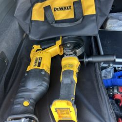 DEWALT Grinder And Sawzall Plus Bag