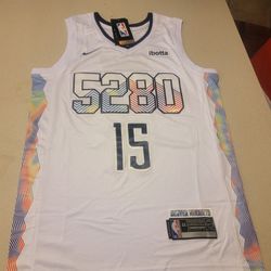 Denver Nuggets Jokic Jersey White New With Tags Stitched  Small 