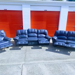 Sofa Loveseat And Chair Recliner 