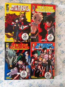 My Hero Academia Manga Volumes 1-4