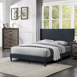 Queen Bed Frame With Mattress 