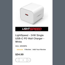 24W USB-C Fast charger