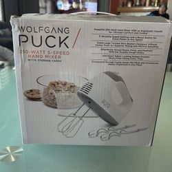 5 speed mixer, wolfgang puck 250 watt