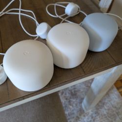 Google Nest WiFi 3 Pack (2 Routers 1 Mesh Point) 