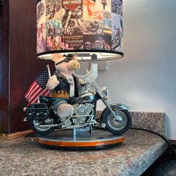 Harley Davidson Desk/side Table Lamp