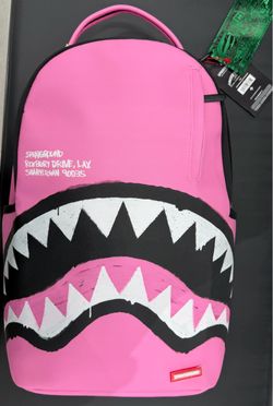 Pink Sharkmouth Limited edition Sprayground Backpack