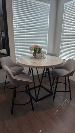 set  4 bar stools