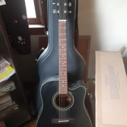 Fender Acoustic Guitar With Case