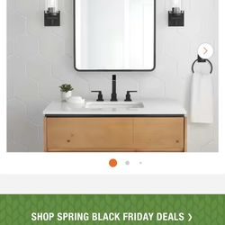 Cabinet mirror