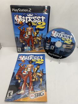 Nba Street Vol 2 (PlayStation 2 Ps2) Excellent Black Label CIB Complete w/ Reg